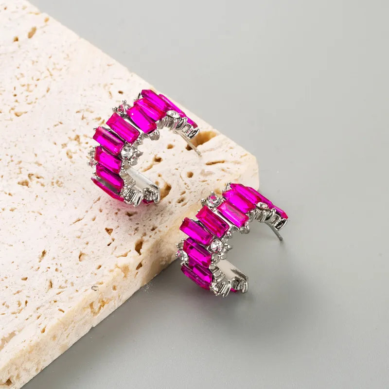 Earrings - Pink