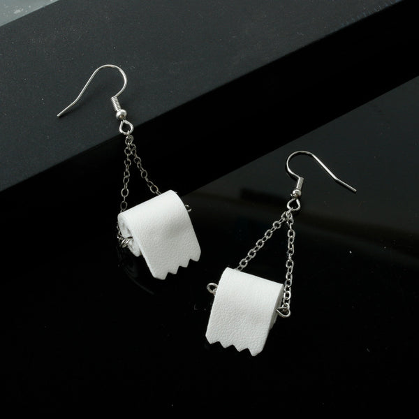 Earrings - White