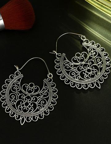 Earrings - Silver