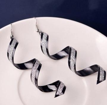 Earrings - Black