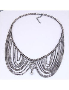 Necklace - Gunmetal