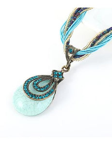 Necklace - Blue