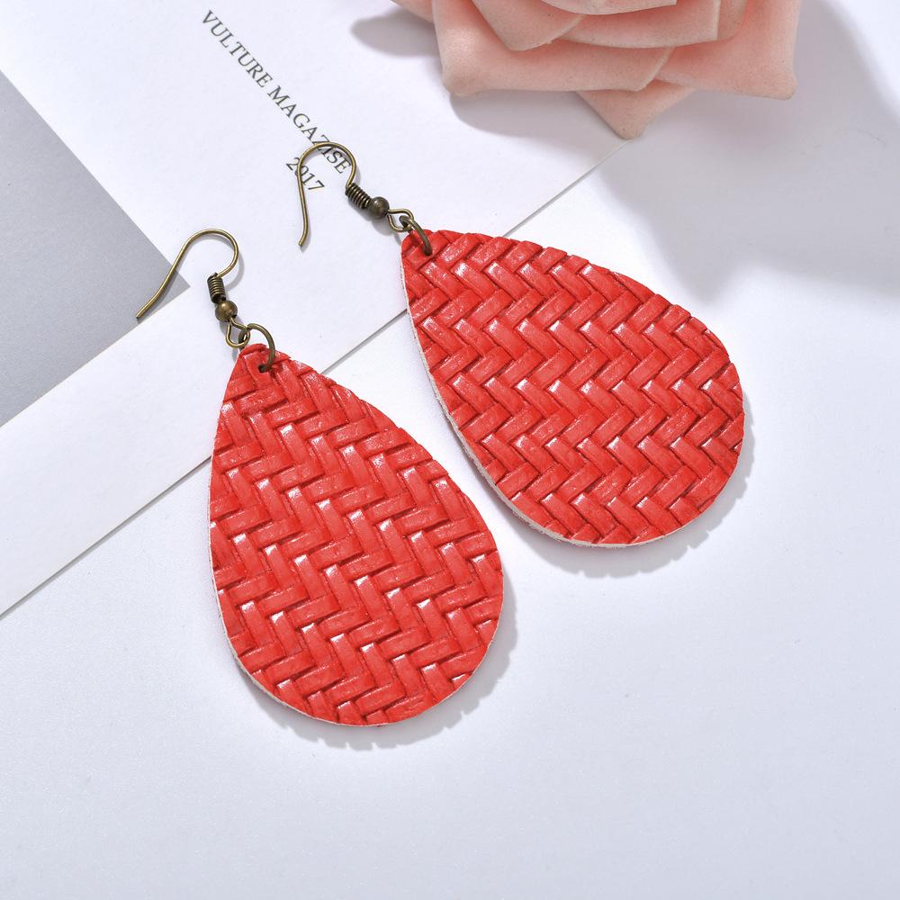 Earrings - Red