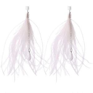 Earrings - White