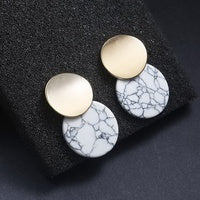 Earrings - White