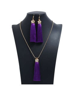 Necklaces - Purple